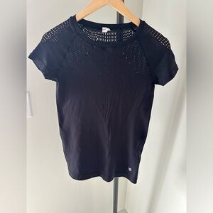 Champion Black Short Sleeve T-Shirt